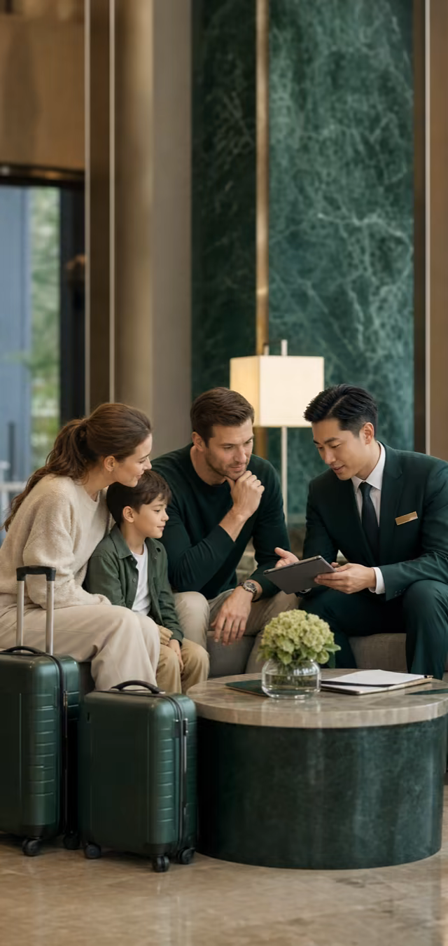Shanghai skyline representing travel concierge support in China